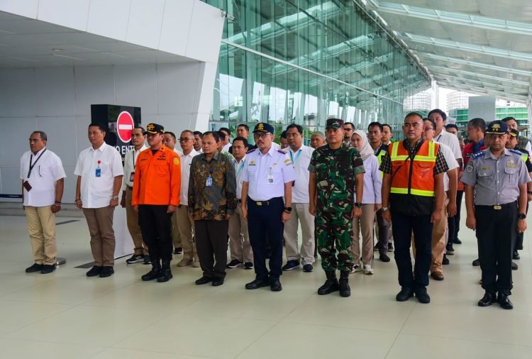 Posko Lebaran Ditutup, Bandara SAMS Apresiasi Kerja Tim Gabungan. (Dok. Mhd/PortalBalikpapan)