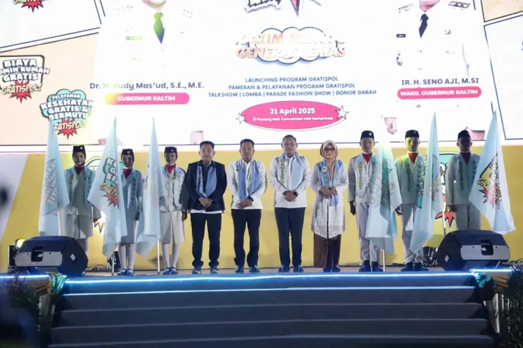 Launching Gratis Pol, Untuk Kaltim yang Lebih Adil dan Bermartabat. (Dok. Pemprov Kaltim)