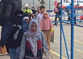 Lonjakan Penumpang Warnai Arus Balik Lebaran di Balikpapan. (Dok. Pemprov Kaltim)