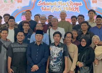 Silaturahmi Halal bi Halal Idul Fitri 1446 H Amsindo Kaltim bersama Gubernur Kaltim, Rudy Mas'ud. (Dok. Istimewa)