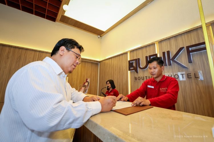Qubika Boutique Hotel Nusantara resmi beroperasi di kawasan inti IKN. (Dok. Humas Otorita IKN)