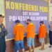 Terancam 10 Tahun Bui: Ketiganya dijerat Pasal 303 KUHP, terancam hukuman maksimal 10 tahun penjara. (Dok. Muhammad/PortalBalikpapan)