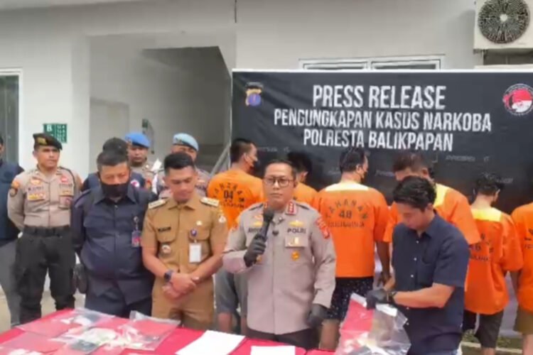 Residivis Sabu Kembali Beraksi, Polresta Balikpapan Amankan 281 Gram Narkoba. (Dok. Muhammad/PortalBalikpapan)
