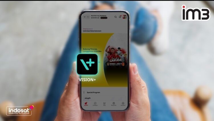 VISION+ dan Indosat kerja sama hadirkan akses konten premium lewat jaringan Indosat. (Dok. IOH)