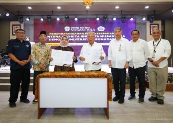 OIKN dan Universitas Gunadarma resmi jalin kerja sama pendidikan di IKN. (Dok. Humas Otorita IKN)