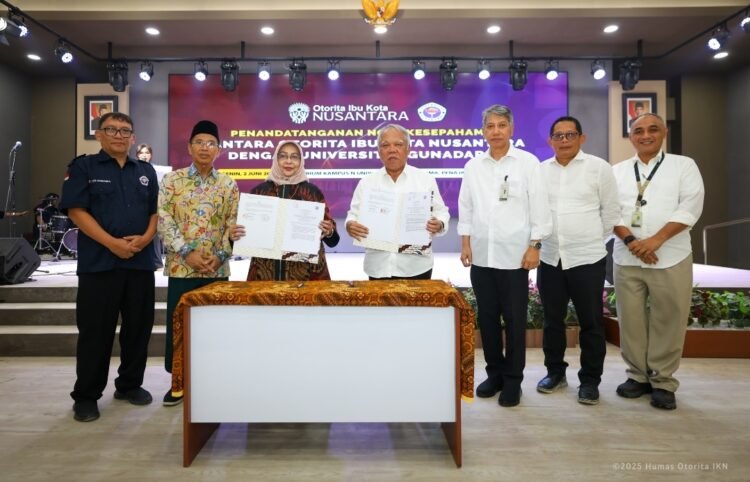 OIKN dan Universitas Gunadarma resmi jalin kerja sama pendidikan di IKN. (Dok. Humas Otorita IKN)