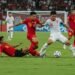 Ilustrasi pertandingan Timnas melawan China. (Dok. AI)