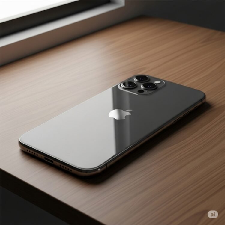 Ilustrasi iPhone. (Dok. Gemini AI)