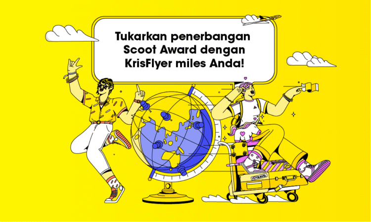 Bangkok hingga Vienna kini lebih terjangkau dengan KrisFlyer Award Chart. (Dok. SC)