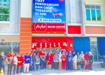 AirAsia hadir di Balikpapan dengan layanan ATSC dan peluncuran tiga rute baru. (Dok. Muhammad/PortalBalikpapan)