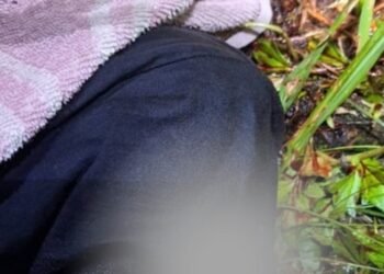 Korban ditemukan tergeletak di semak-semak. (PB)