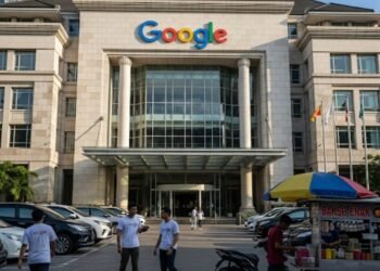 Ilustrasi Kantor Google. (Dok. Gemini AI)