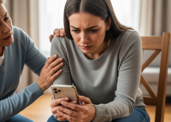 Ilustrasi terkena tipu transaksi pembelian TV melalui online. (Dok. AI)