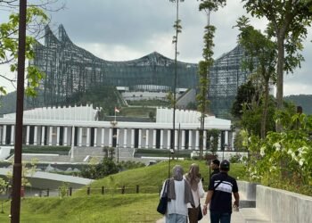 Pekerjaan infrastruktur di IKN Nusantara terus dikebut menjelang difungsikan sebagai ibu kota politik pada 2028. (Dok. IH/PortalBalikpapan)