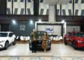 Booth Mazda di GIIAS Semarang 2025 menghadirkan pengalaman premium dengan menampilkan SUV unggulan. (Dok. IH/PortalBalikpapan)