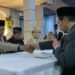 Tangkapan layar prosesi Ijab Kabul dengan mahar cek 3 millyar yang diduga kosong. (Dok. Istimewa)