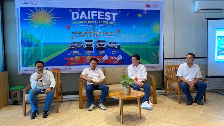 DAIFEST 2025 kembali hadir! Raih kesempatan membawa pulang 9 mobil Daihatsu dan ratusan hadiah menarik lainnya. (FOTO: Muhammad/PortalBalikpapan)