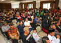 Ratusan peserta hadiri peringatan HUT ke-24 Gerakan Pemuda Asli Kalimantan (GEPAK) di Ruang Serbaguna Kemenko 3, KIPP Nusantara, Kamis (23/10/2025). (Dok. Humas Otorita IKN)