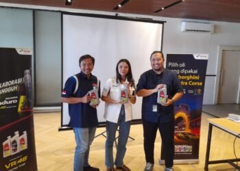 Pertamina Lubricants Sosialisasikan Bahaya Oli Palsu di Balikpapan. (Dok. Muhammad/PortalBalikpapan)