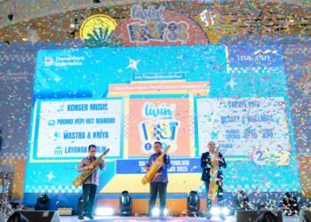 Bank Mandiri resmi membuka Livin’ Fest 2025 di Balikpapan, menghadirkan UMKM, layanan publik, dan hiburan dalam satu festival besar. (Dok. */Pb)