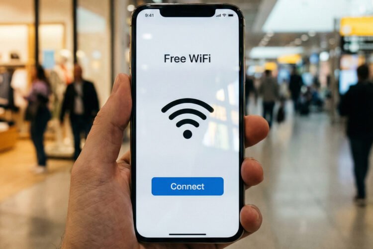 Ilustrasi Free Wifi. (Dok. Generated by AI)