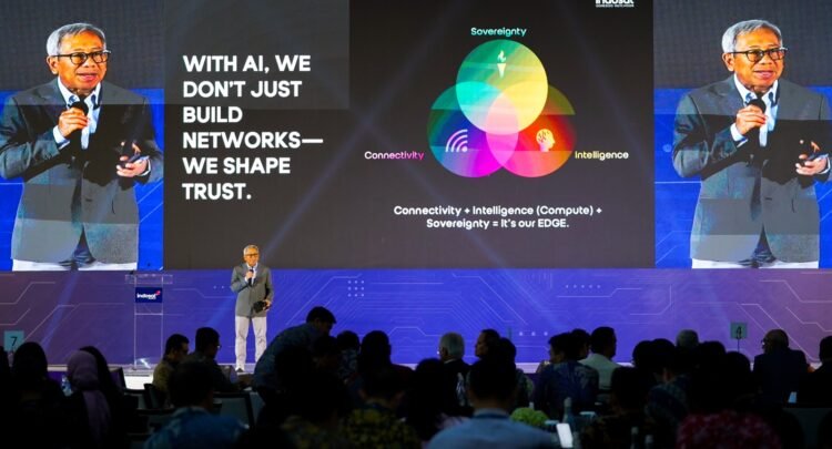 Indosat Business menggelar Indonesia AI Day for Financial Industry sebagai upaya mendorong transformasi digital berbasis kecerdasan buatan di sektor keuangan. (Dok. IOH)