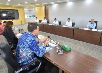 Pertemuan strategis membahas standar smart building dan integrasi sistem kota. (Dok. Humas Otorita IKN)