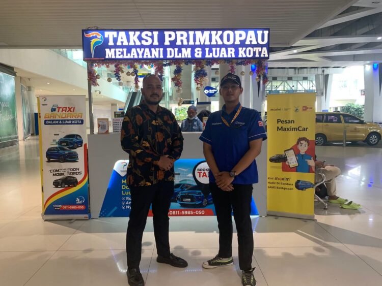 Maxim hadirkan layanan antar jemput bandara di SAMS Balikpapan. (Dok. MT/PortalBalikpapan)