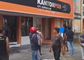 Tangkapan layar TKP diduga tindak pidana di Sepinggan. (Dok. Istinewa)