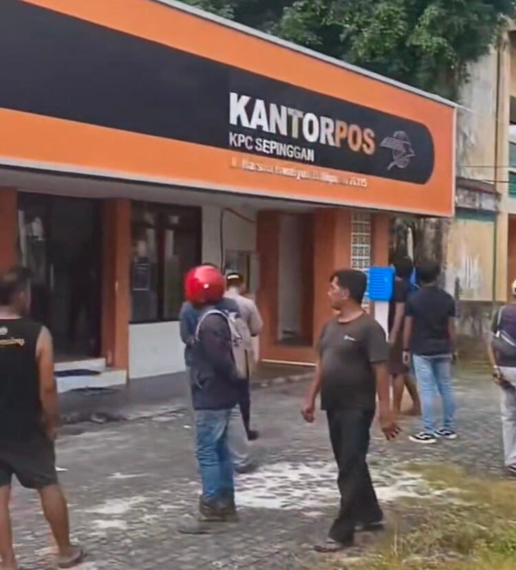 Tangkapan layar TKP diduga tindak pidana di Sepinggan. (Dok. Istinewa)