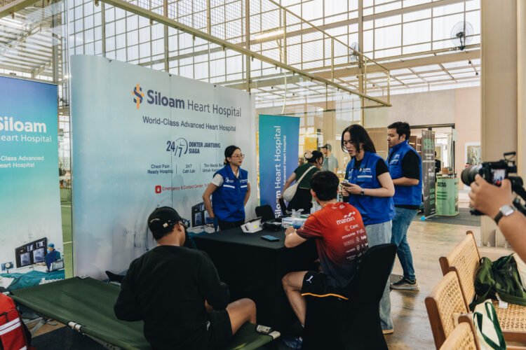 Edukasi dan layanan medis Siloam Heart Hospital warnai The Luxe Cup Padel. (Dok. MT/PB)