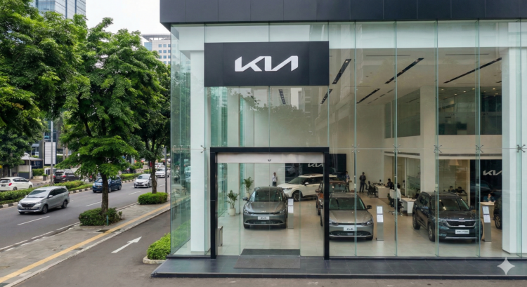 Ilustrasi dealer KIA. (Dok: AI)