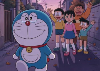 Ilustrasi Doraemon. (AI)