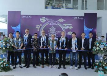 Dealer Ford PIK 2 resmi dibuka di Kabupaten Tangerang, Banten, sebagai dealer Ford pertama di Tangerang yang mengadopsi Corporate Identity terbaru Ford. (FOTO: Falhrul Rijal/PortalBalikpapan)