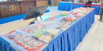Dirresnarkoba Polda Kaltim ungkap keterlibatan pelajar sebagai kurir jaringan narkotika. (Dok. Muhammad/PortalBalikpapan)