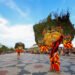 Pertunjukan Reog Ponorogo di kawasan IKN. (Foto: Humas OIKN)