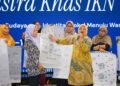 Workshop pengembangan motif batik di IKN diharapkan melahirkan karya wastra yang mencerminkan identitas Nusantara. (Dok. Humas Otorita IKN)