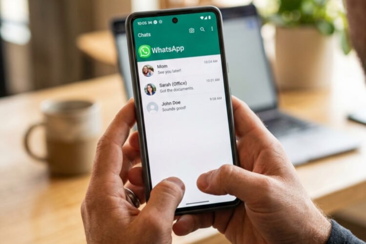 Ilustrasi Whatsapp. (Dok. AI)