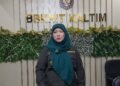 Kepala Karantina Kaltim, Arum Kusnila Dewi, menegaskan komitmen memperkuat pengawasan komoditas unggulan guna menekan risiko penolakan ekspor di negara tujuan. (Dok. MHD/PortalBalikpapan)