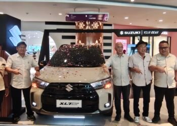 Suzuki New XL7 resmi hadir di Balikpapan sebagai penyegaran SUV keluarga dengan tampilan dan fitur terbaru. (Dok. Taufik/PortalBalikpapan)