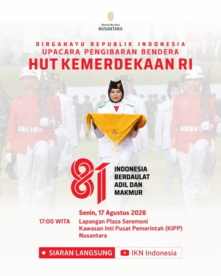 Nusantara bersiap menyambut perayaan HUT ke-81 Kemerdekaan RI dengan berbagai kegiatan untuk masyarakat. (Dok. Humas Otorita IKN)