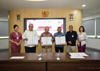 Photocaption:Otorita IKN memperkuat ekosistem Nusantara melalui kerja sama investasi di sektor aviasi dan hiburan. (DOK. Humas Otorita IKN)
