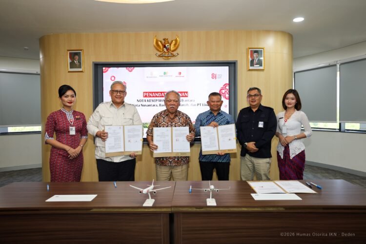 Photocaption:Otorita IKN memperkuat ekosistem Nusantara melalui kerja sama investasi di sektor aviasi dan hiburan. (DOK. Humas Otorita IKN)