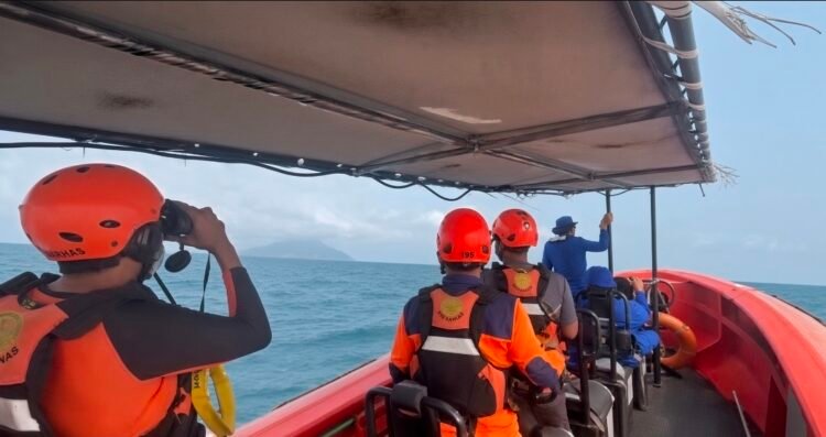 Basarnas Perluas Pencarian Speedboat Bawa Rombongan Jurnalis di Selat Sunda. (Dok. Tangkapan Layar)