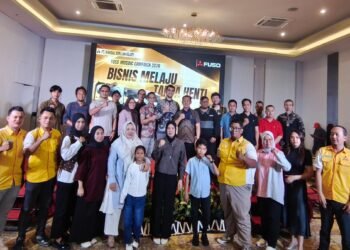 PT Mandau Berlian Sejati Balikpapan menggelar Fuso Mosaic Campaign 2026 untuk mempererat kemitraan dengan pelanggan, Sabtu (17/10/2026). (Dok. Muhammad Taufik)