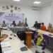 Kepala UPTD PPRD Balikpapan, Willie Havre Yulian, menyampaikan realisasi penerimaan pajak kendaraan dalam Forum Konsultasi Publik di Samsat Batakan. (Dok. Muhammad/PortalBalikpapan)