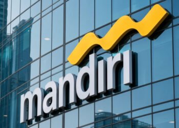 Ilustrasi Bank Mandiri. (Dok. AI)